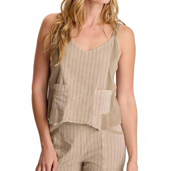 NEW XCVI ludora tank top in tanglewood pigment - Picture 1 of 3